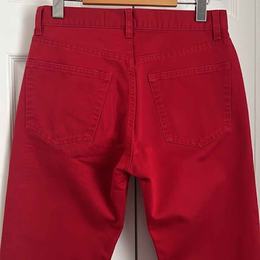 Gap Red High Rise Capris Size 6 - Picture 5 of 7